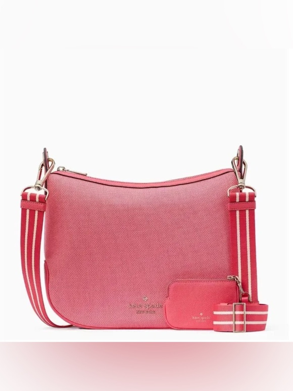 Kate Spade Pink Crossbody with Removable Card Case NWOT